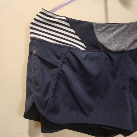 MPG women's navy athletic short size M - Picture 3 of 11